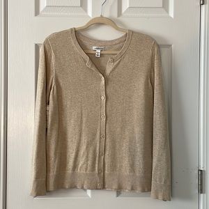 NWT Croft & Barrow Beige Cardigan